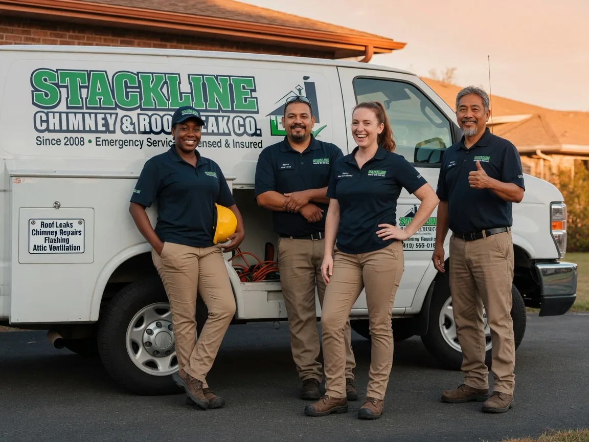 Chimney flashing repair company in Rochdale, MA